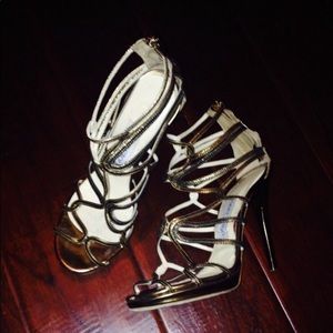 Jimmy Choo 120 MM Bronze Sandal